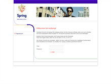 Tablet Screenshot of myspring.de